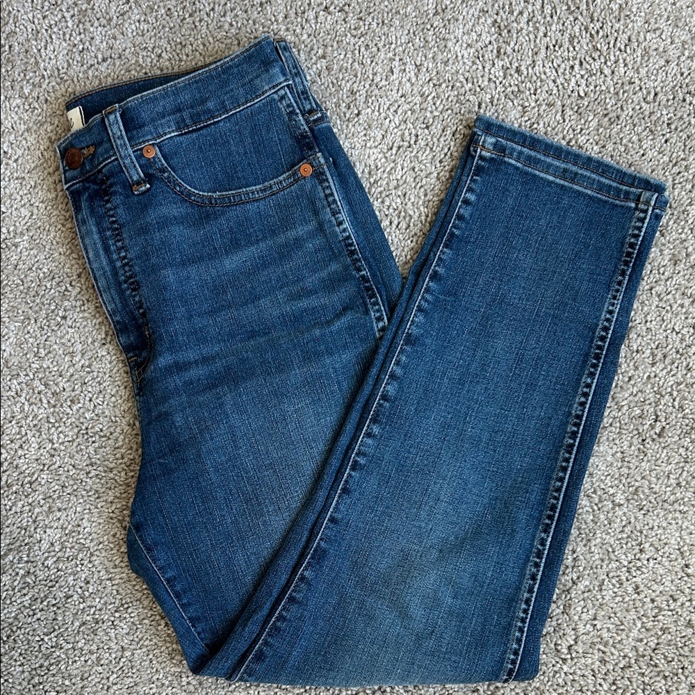 Madewell stovepipe jeans
